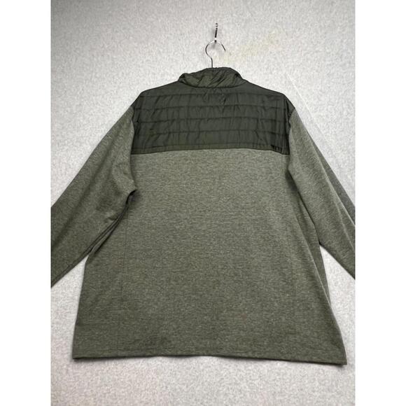 Eddie Bauer Quilted Pullover Sweatshirt Jacket Mens Size XL Outdoor Causal - Picture 6 of 11